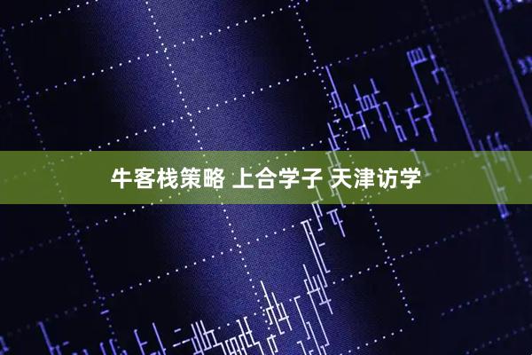牛客栈策略 上合学子 天津访学