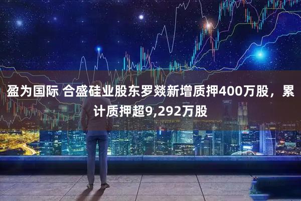 盈为国际 合盛硅业股东罗燚新增质押400万股，累计质押超9,292万股