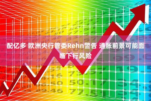 配亿多 欧洲央行管委Rehn警告 通胀前景可能面临下行风险