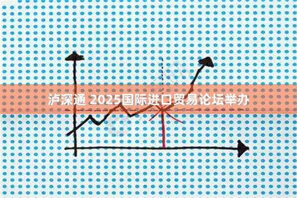 泸深通 2025国际进口贸易论坛举办